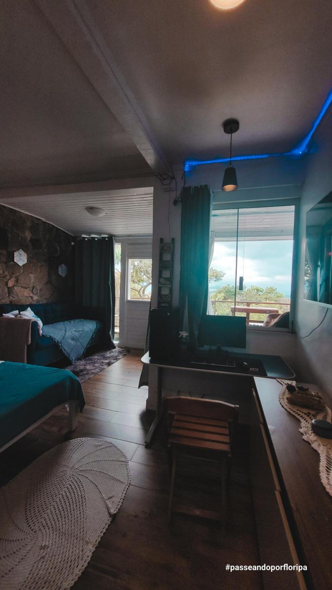 Loft Com Lago Hidro E Vista Para O Mar Florianopolis Bagian luar foto